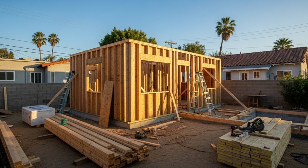 adu construction in Los Angeles